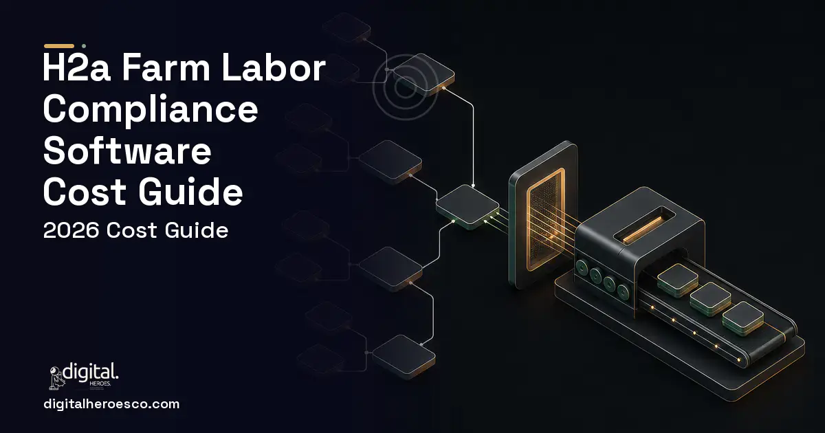 HR Software Development software overview illustration for H2A Farm Labor Compliance Software Cost Guide.