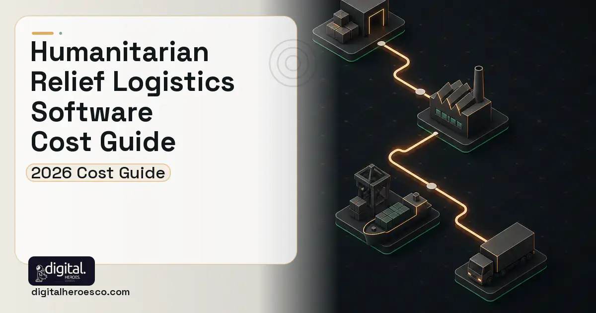 Supply Chain Software software overview illustration for Humanitarian Relief Logistics Software Cost Guide.