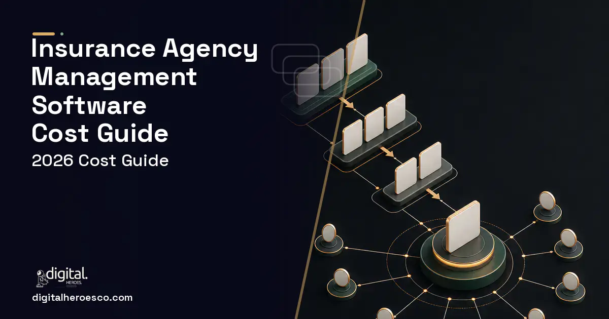 CRM Development software overview illustration for Insurance Agency Management Software Cost Guide.