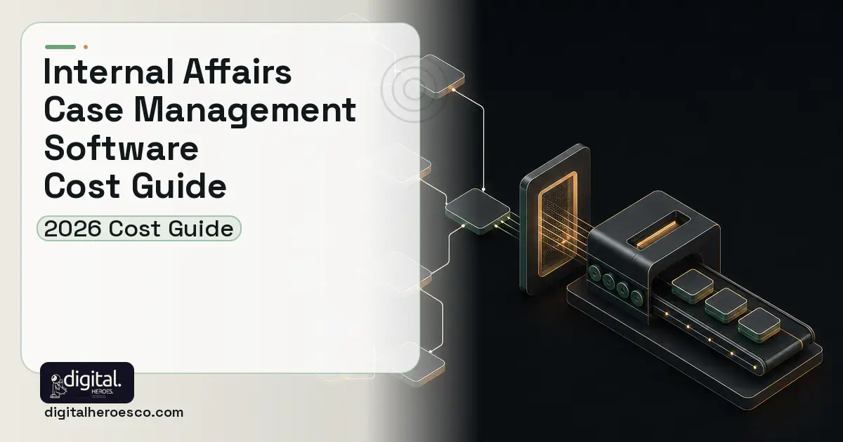 HR Software Development software overview illustration for Internal Affairs Case Management Software Cost Guide.