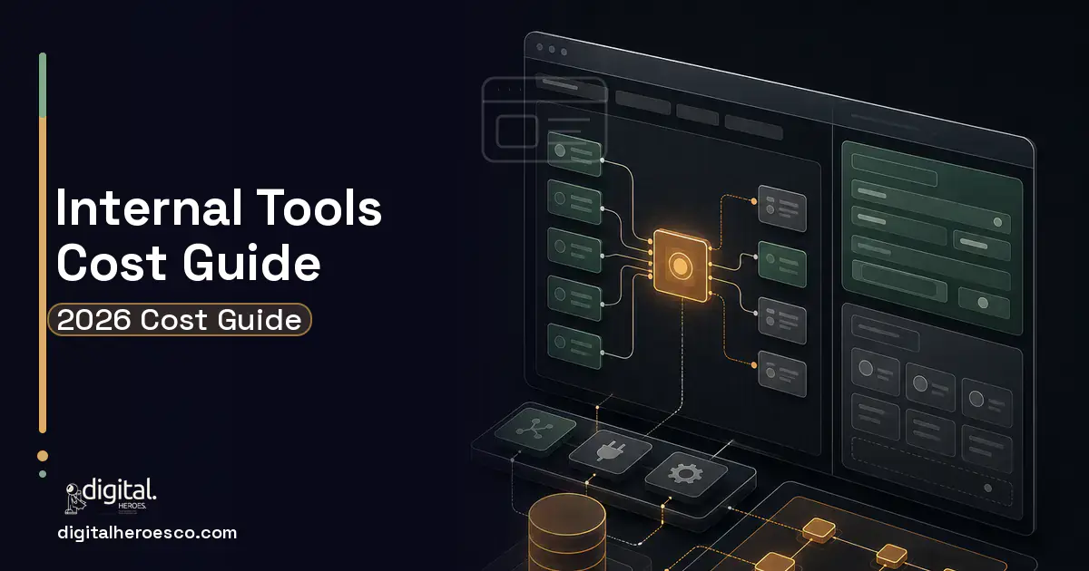 Internal Tools Development product interface illustration for Internal Tools Cost Guide.