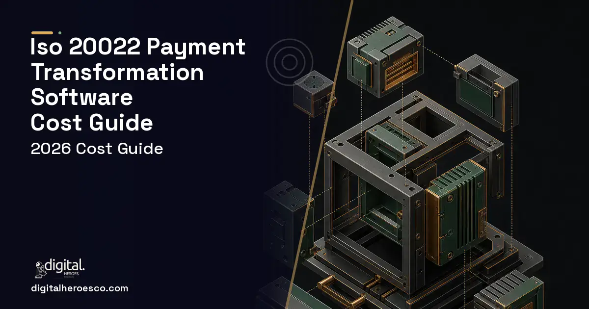 Custom Software Development software overview illustration for ISO 20022 Payment Transformation Software Cost Guide.