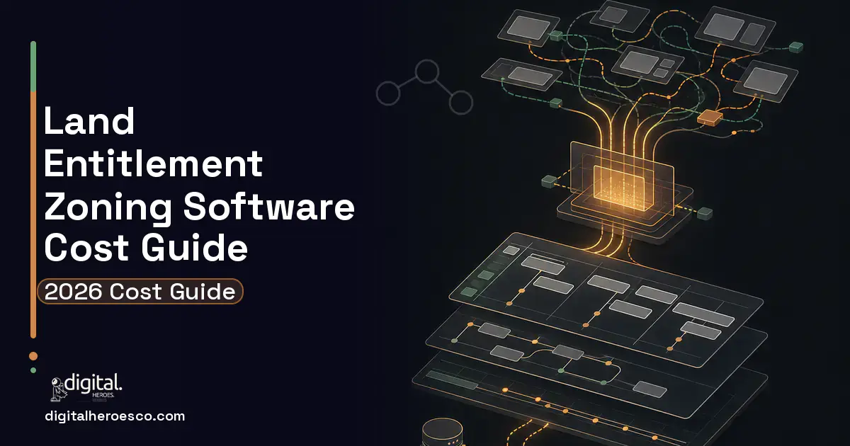 Project Management Software workflow illustration for Land Entitlement Zoning Software Cost Guide.