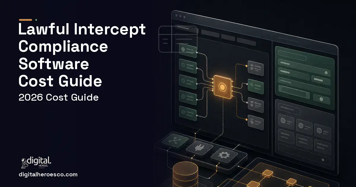 Internal Tools Development product interface illustration for Lawful Intercept Compliance Software Cost Guide.