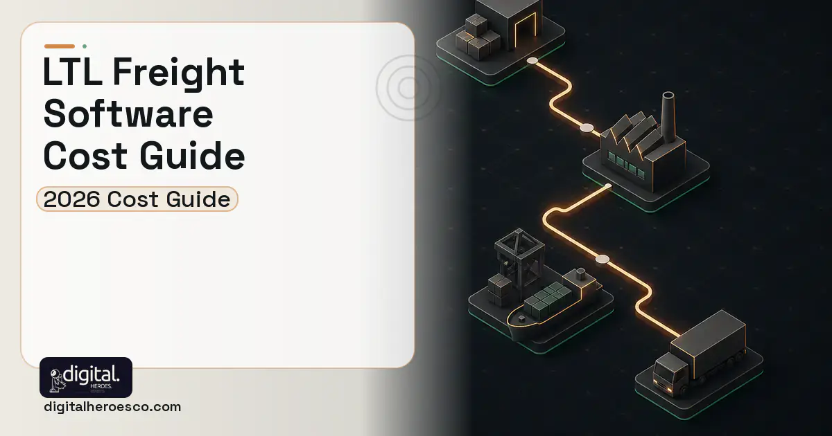 Supply Chain Software software overview illustration for LTL Freight Software Cost Guide.