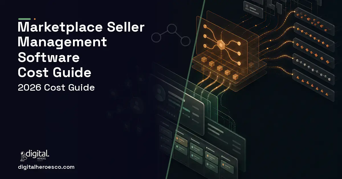 CRM Development workflow illustration for Marketplace Seller Management Software Cost Guide.