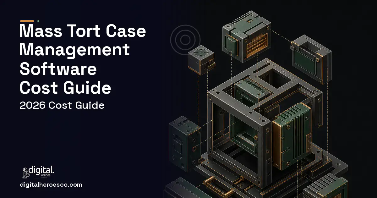 Custom Software Development software overview illustration for Mass Tort Case Management Software Cost Guide.