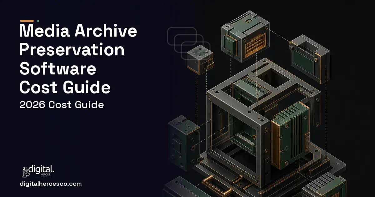 Custom Software Development software overview illustration for Media Archive Preservation Software Cost Guide.