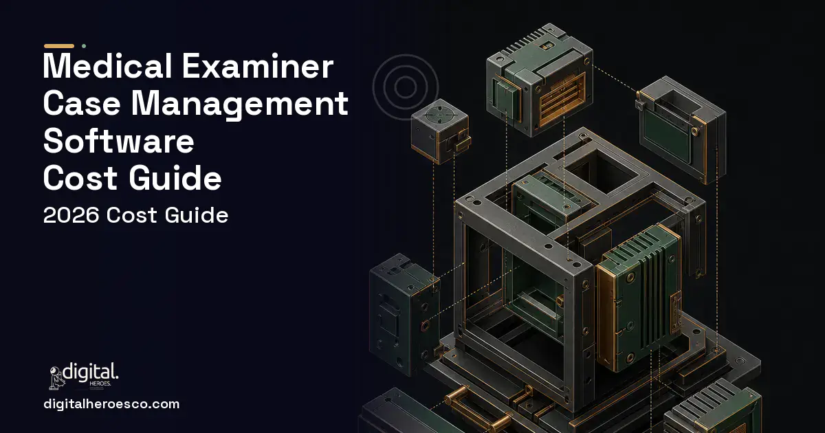 Custom Software Development software overview illustration for Medical Examiner Case Management Software Cost Guide.