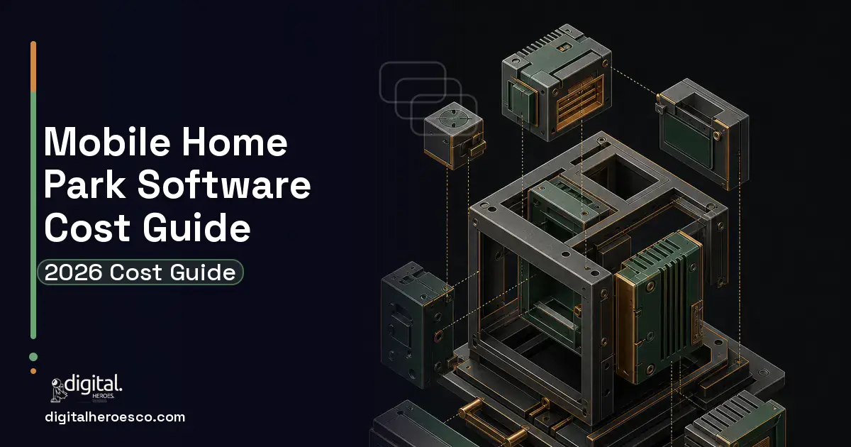 Custom Software Development software overview illustration for Mobile Home Park Software Cost Guide.