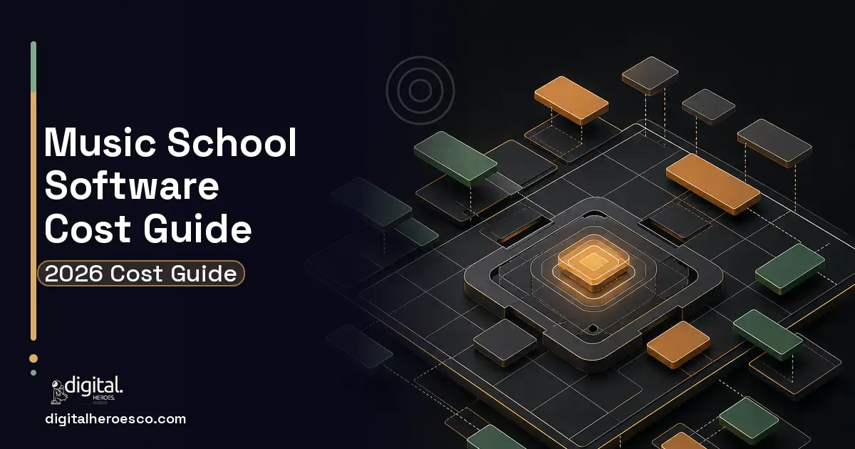 Booking Software software overview illustration for Music School Software Cost Guide.