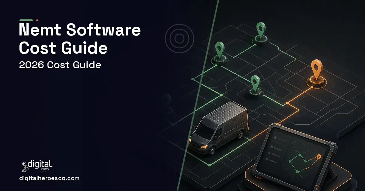 Field Service Software software overview illustration for Nemt Software Cost Guide.