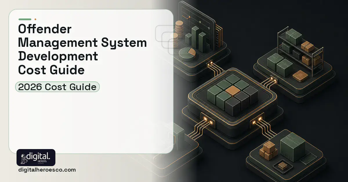 ERP Development software overview illustration for Offender Management System Development Cost Guide.