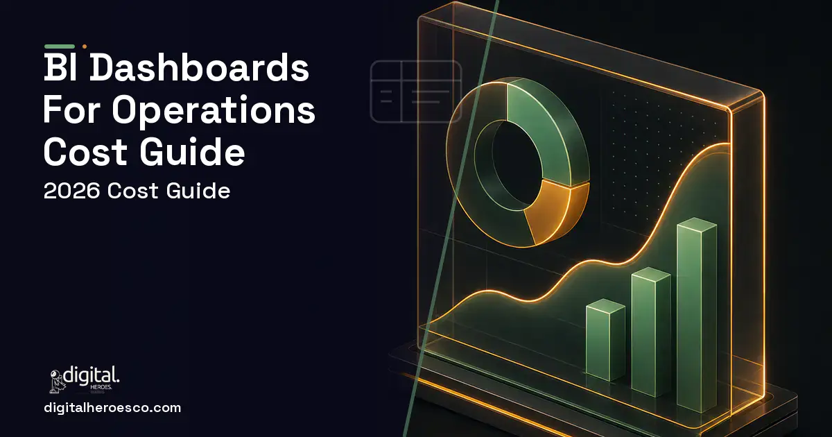 BI Dashboard Development product interface illustration for BI Dashboards FOR Operations Cost Guide.