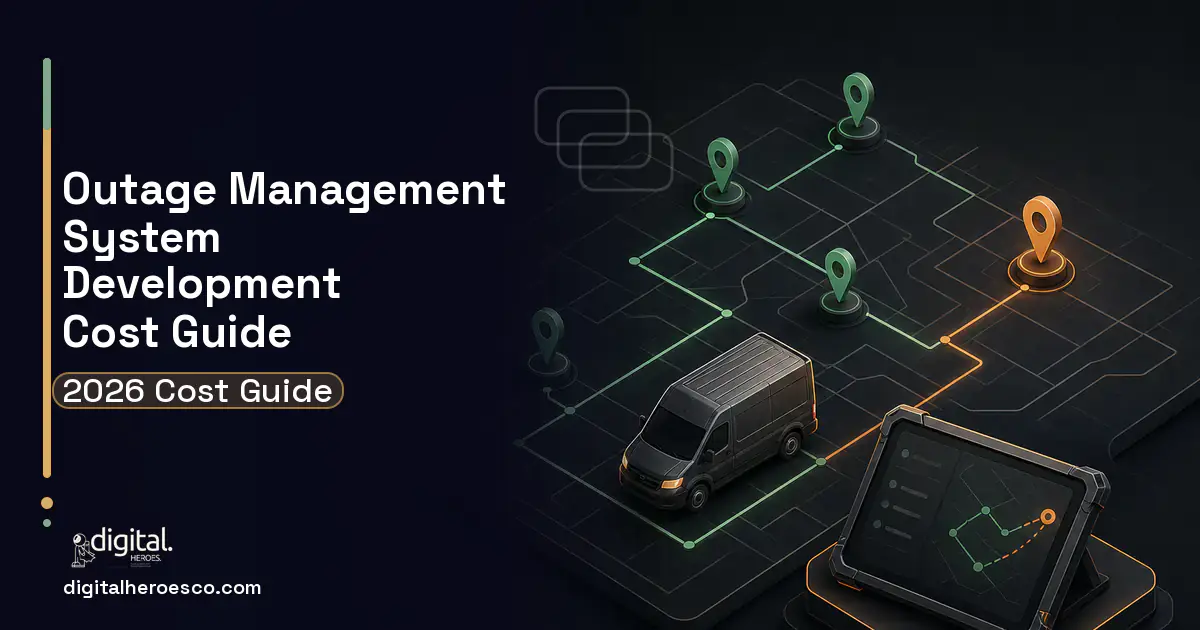 Field Service Software software overview illustration for Outage Management System Development Cost Guide.