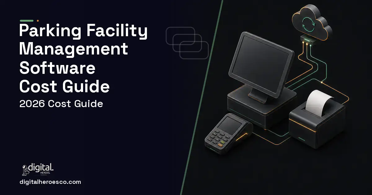 POS System Development software overview illustration for Parking Facility Management Software Cost Guide.