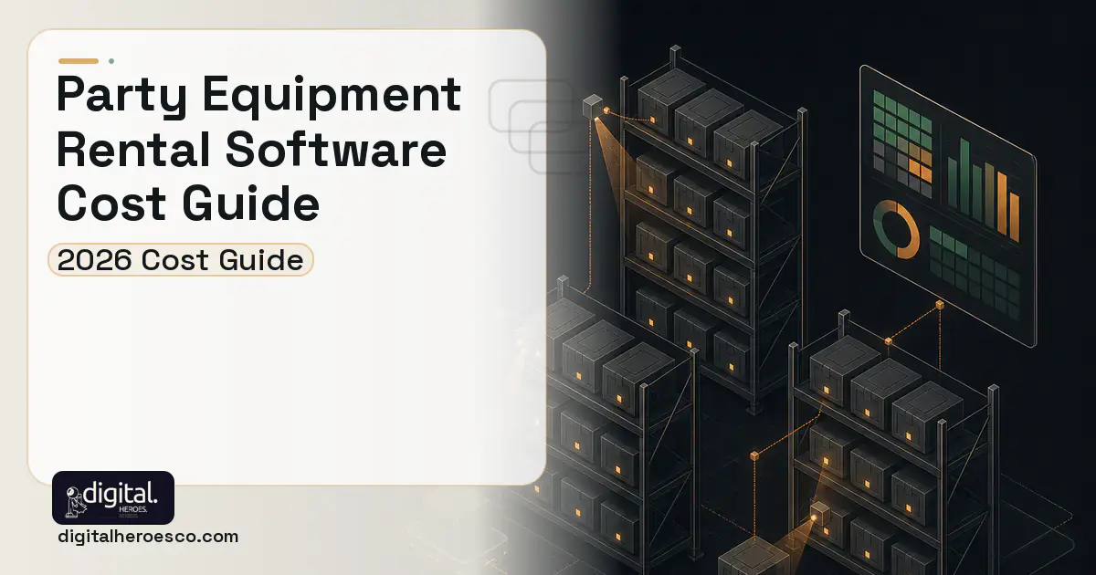 Inventory Software software overview illustration for Party Equipment Rental Software Cost Guide.