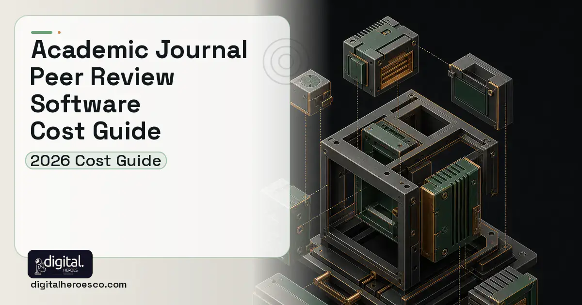 Custom Software Development software overview illustration for Academic Journal Peer Review Software Cost Guide.