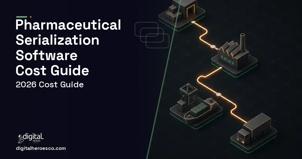 Supply Chain Software software overview illustration for Pharmaceutical Serialization Software Cost Guide.