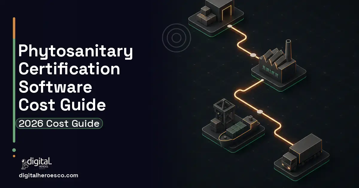 Supply Chain Software software overview illustration for Phytosanitary Certification Software Cost Guide.