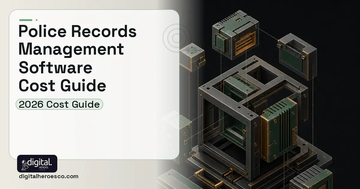 Custom Software Development software overview illustration for Police Records Management Software Cost Guide.