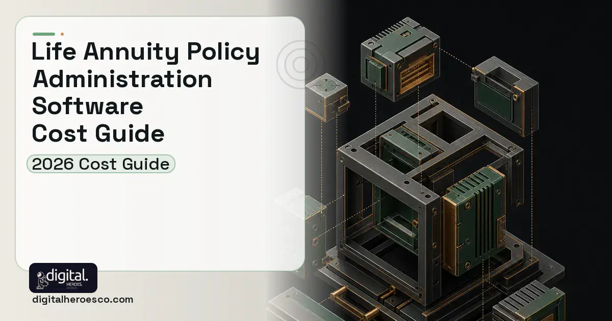 Custom Software Development software overview illustration for Life Annuity Policy Administration Software Cost Guide.