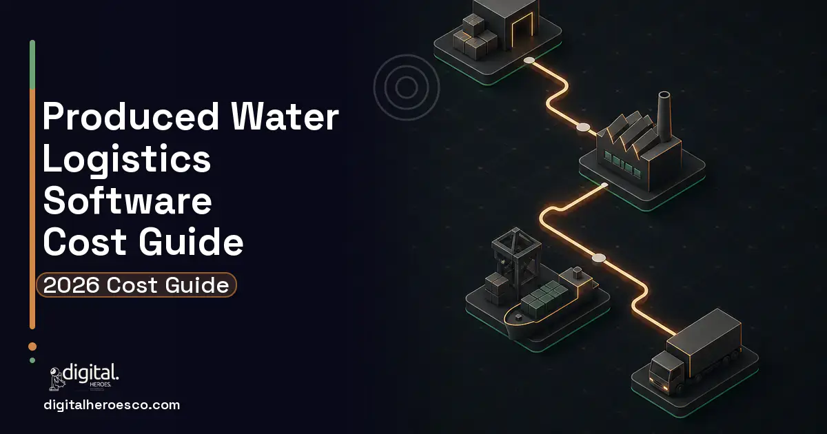 Supply Chain Software software overview illustration for Produced Water Logistics Software Cost Guide.