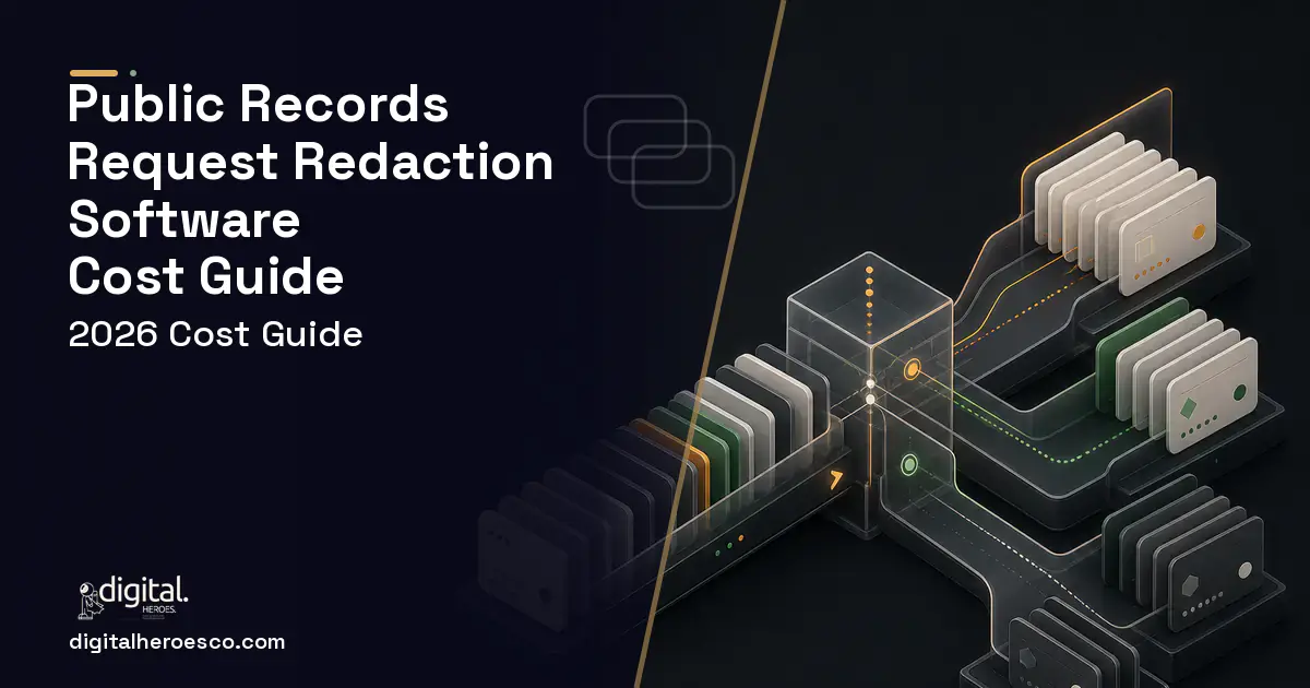 Helpdesk Software software overview illustration for Public Records Request Redaction Software Cost Guide.