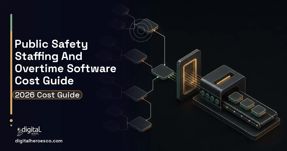 HR Software Development software overview illustration for Public Safety Staffing AND Overtime Software Cost Guide.