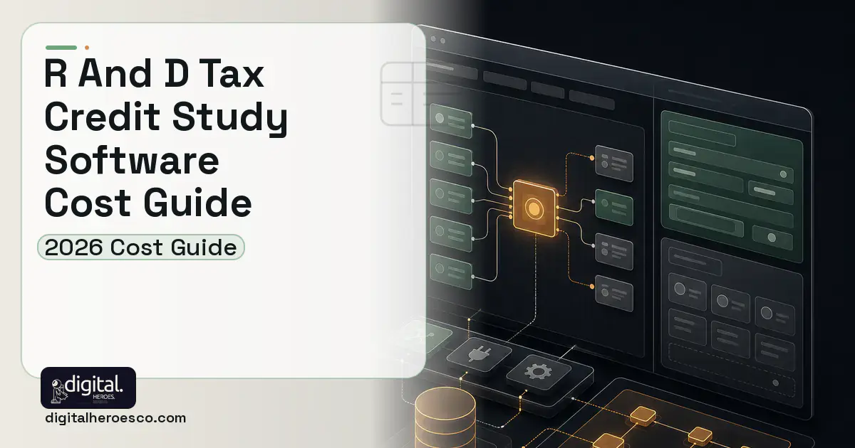 Internal Tools Development product interface illustration for R AND D TAX Credit Study Software Cost Guide.