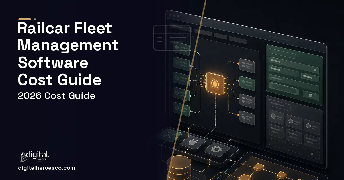 Internal Tools Development product interface illustration for Railcar Fleet Management Software Cost Guide.