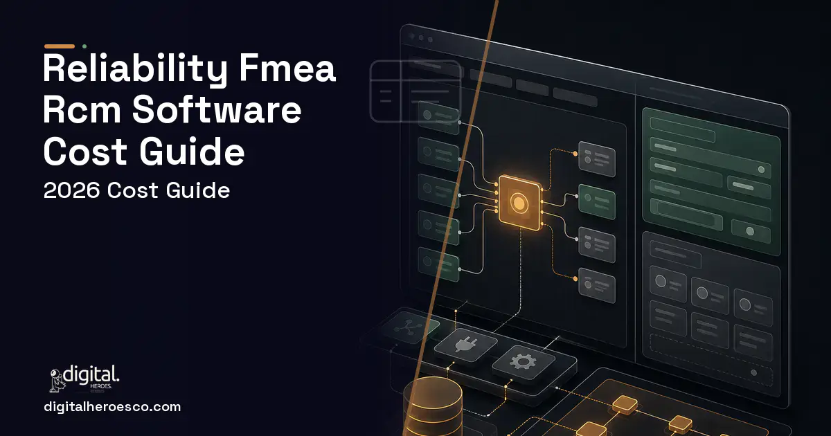 Internal Tools Development product interface illustration for Reliability Fmea RCM Software Cost Guide.