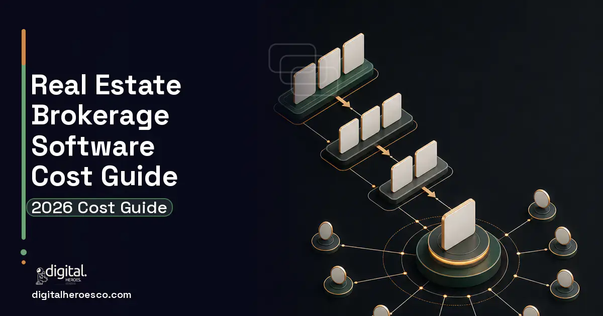 CRM Development software overview illustration for Real Estate Brokerage Software Cost Guide.