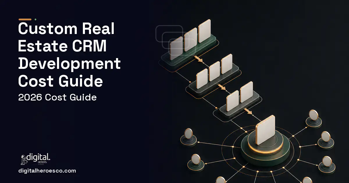 CRM Development software overview illustration for Custom Real Estate CRM Development Cost Guide.