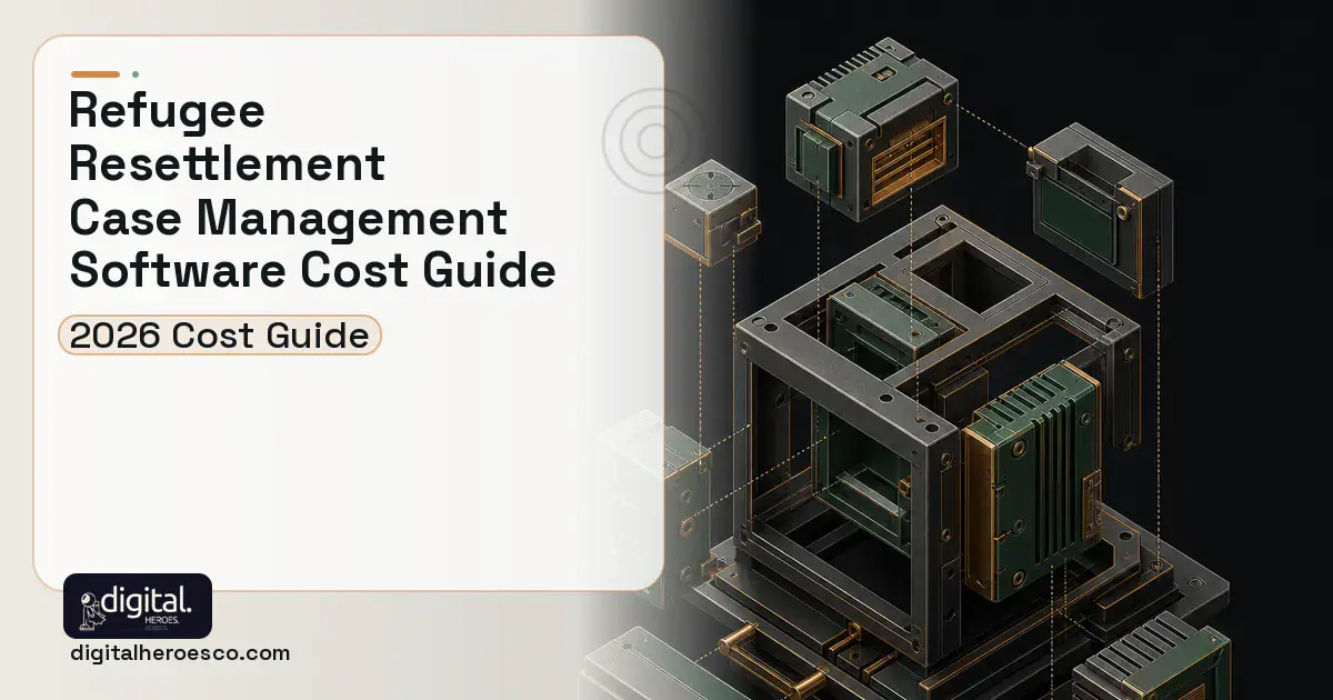 Custom Software Development software overview illustration for Refugee Resettlement Case Management Software Cost Guide.