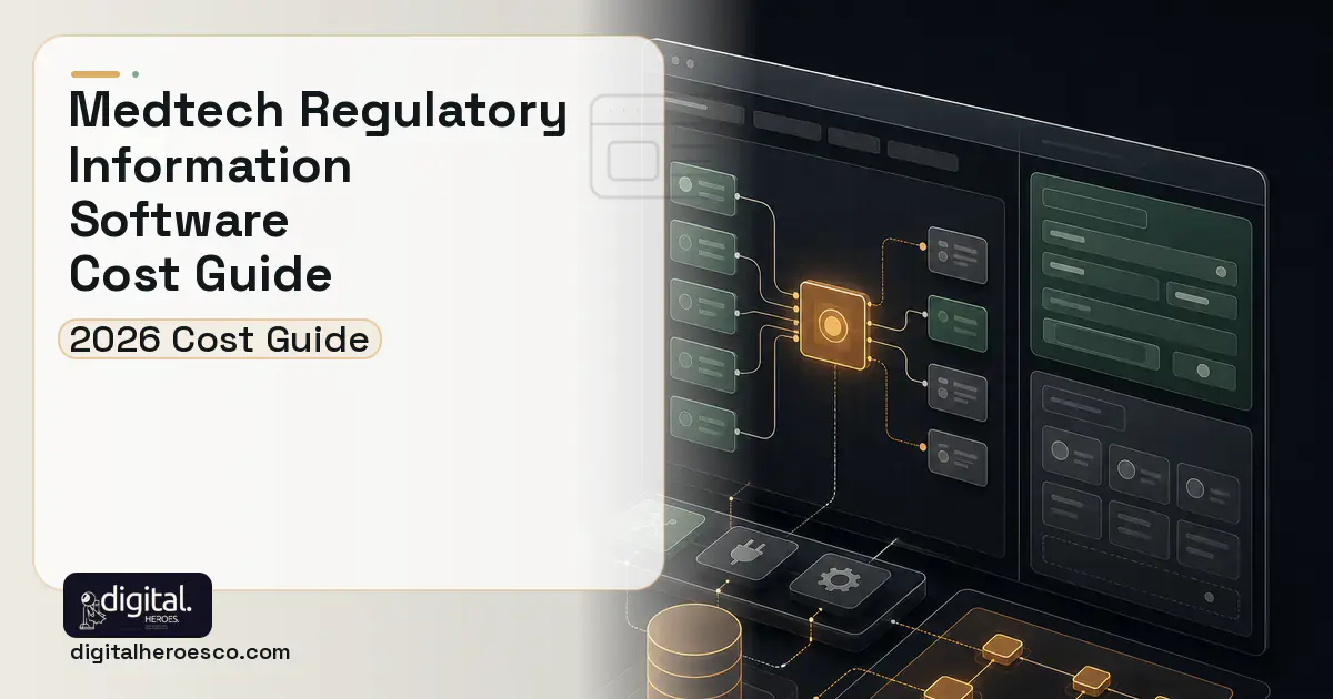 Internal Tools Development product interface illustration for Medtech Regulatory Information Software Cost Guide.
