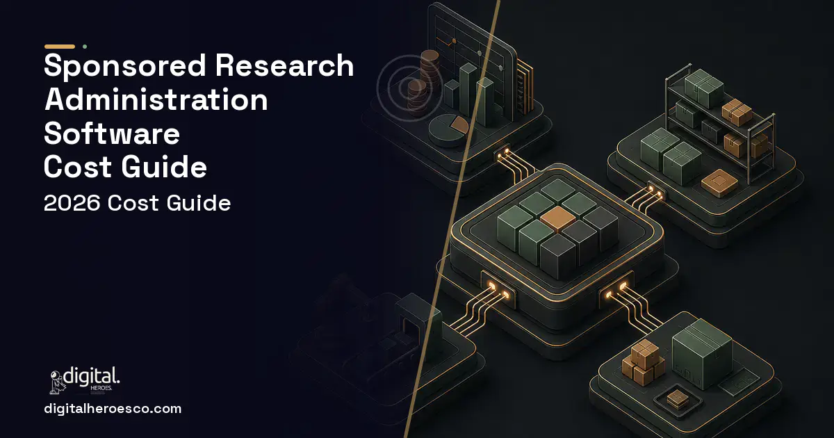 ERP Development software overview illustration for Sponsored Research Administration Software Cost Guide.
