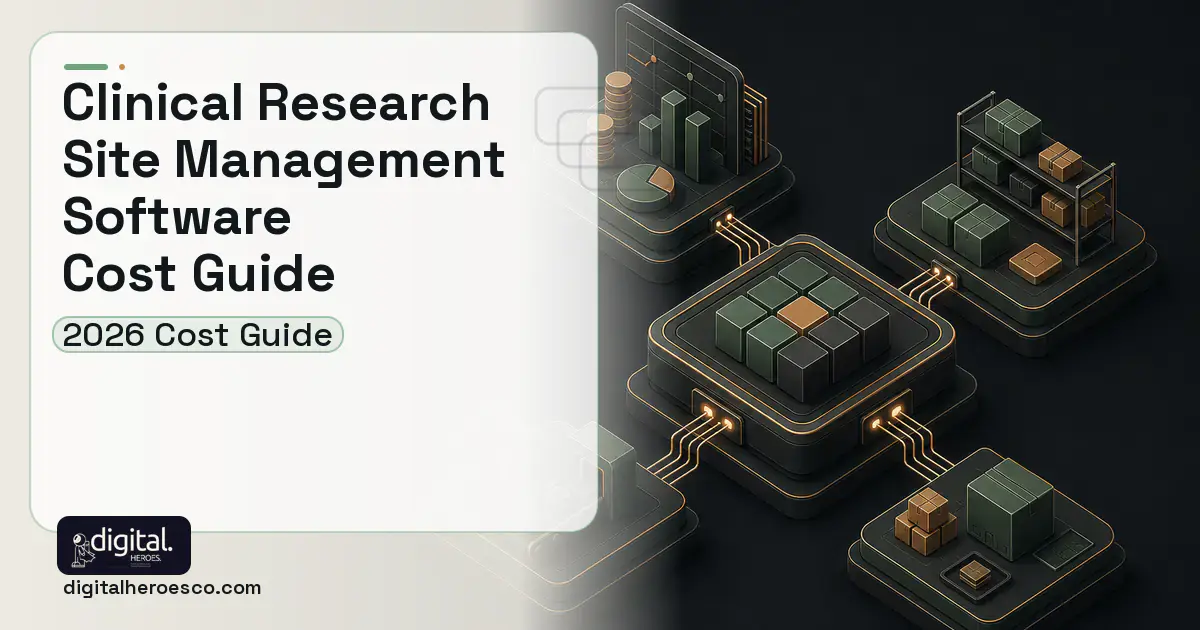 ERP Development software overview illustration for Clinical Research Site Management Software Cost Guide.