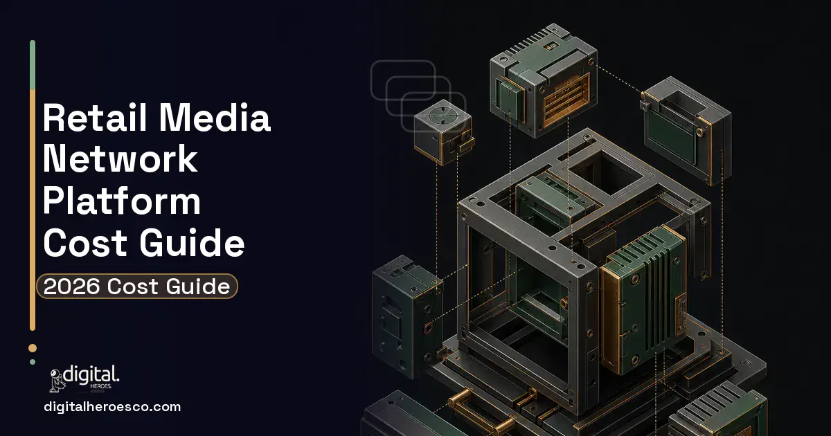 Custom Software Development software overview illustration for Retail Media Network Platform Cost Guide.