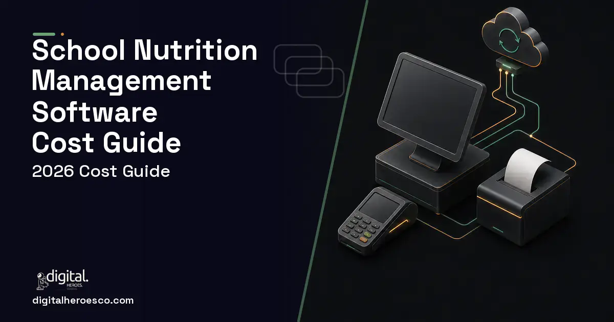 POS System Development software overview illustration for School Nutrition Management Software Cost Guide.