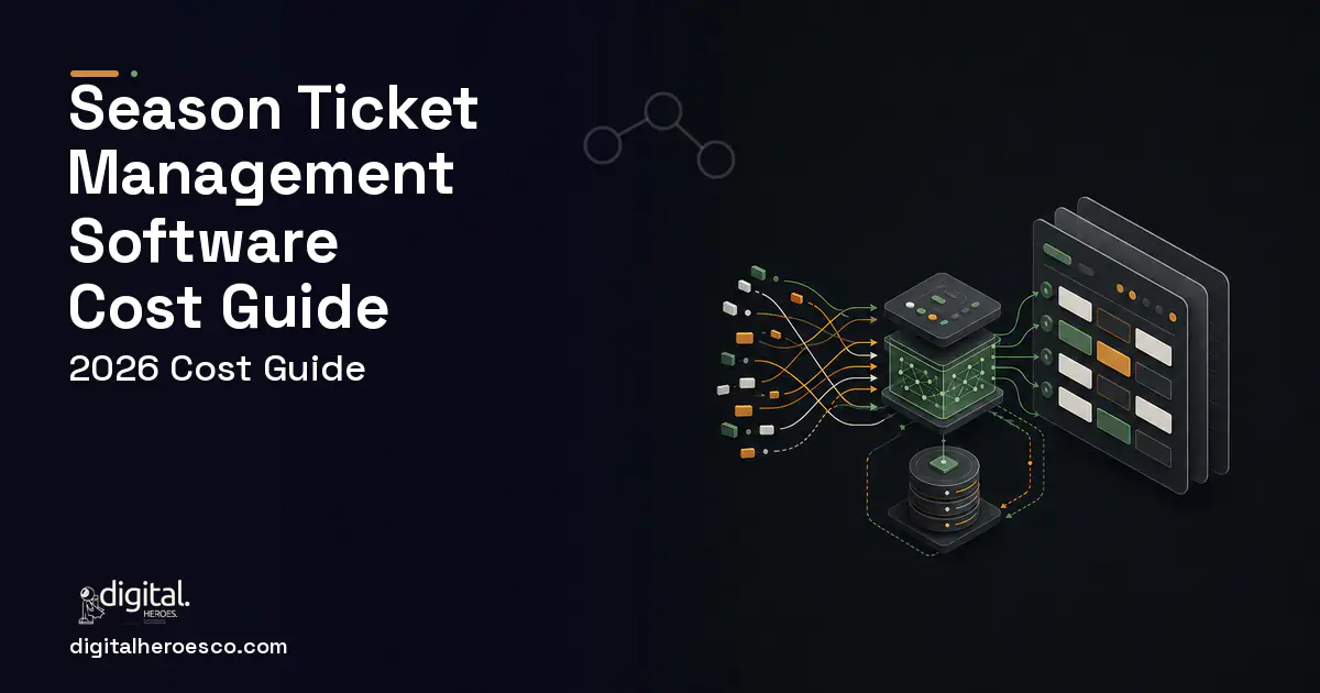 Booking Software workflow illustration for Season Ticket Management Software Cost Guide.