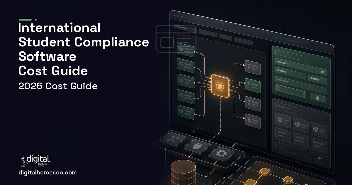 Internal Tools Development product interface illustration for International Student Compliance Software Cost Guide.