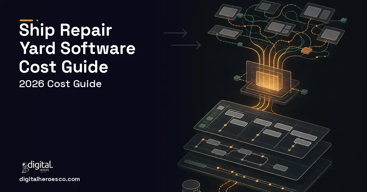 Project Management Software workflow illustration for Ship Repair Yard Software Cost Guide.