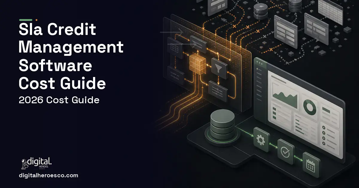 Internal Tools Development workflow illustration for SLA Credit Management Software Cost Guide.