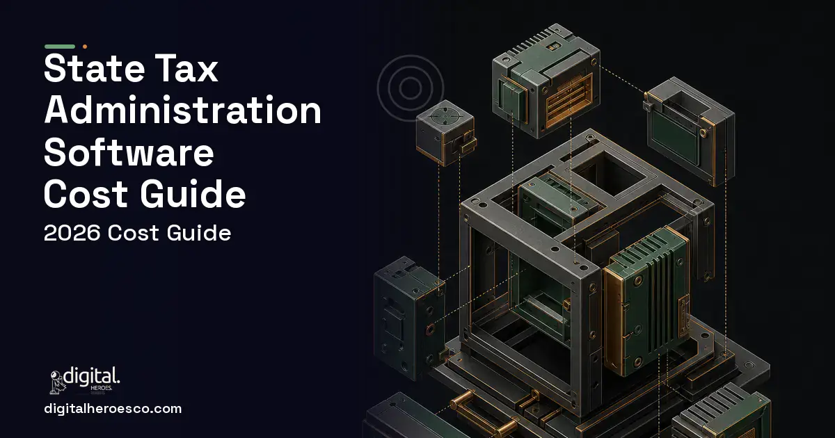 Custom Software Development software overview illustration for State TAX Administration Software Cost Guide.