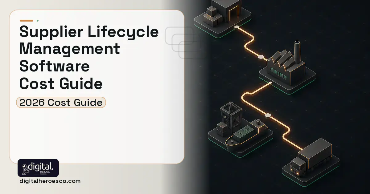 Supply Chain Software software overview illustration for Supplier Lifecycle Management Software Cost Guide.