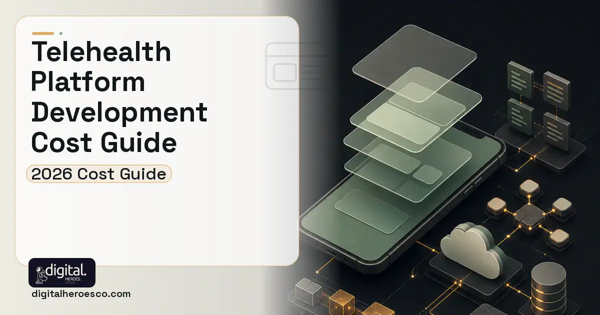 Mobile App Development product interface illustration for Telehealth Platform Development Cost Guide.