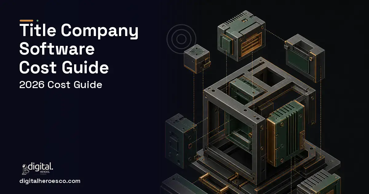 Custom Software Development software overview illustration for Title Company Software Cost Guide.