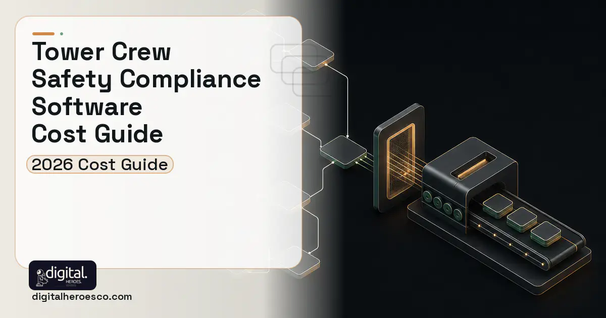 HR Software Development software overview illustration for Tower Crew Safety Compliance Software Cost Guide.