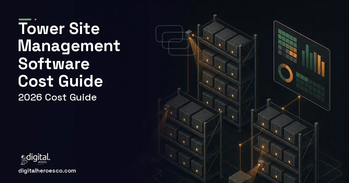 Inventory Software software overview illustration for Tower Site Management Software Cost Guide.